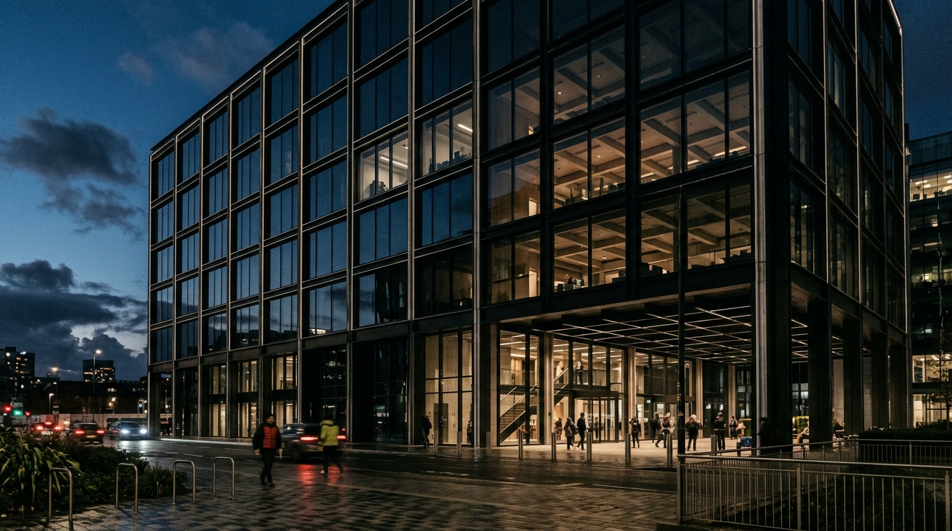 Industrial Glass Facade